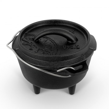 Petromax ft05 dutch oven gietijzeren pot met pootjes 2
