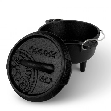 Petromax ft05 dutch oven gietijzeren pot met pootjes