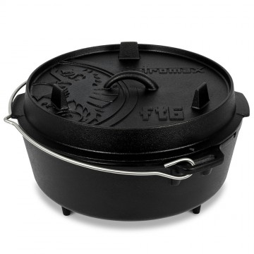 Petromax ft6 dutch oven gietijzeren pot met pootjes 2