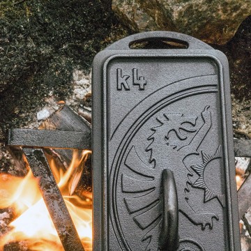 Petromax gietijzeren broodpan k4 6