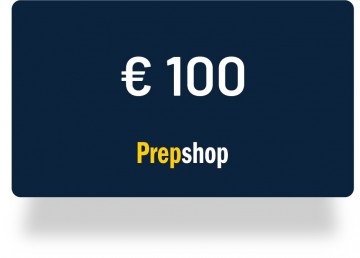 Prepshop cadeaukaart 100 euro