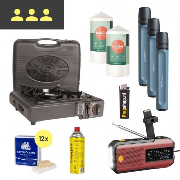 Prepshop stroomstoring noodpakket 3 dagen 3 personen 0