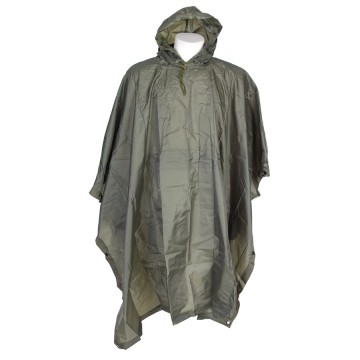 Ripstop poncho  tarp 150 x 220 cm groen