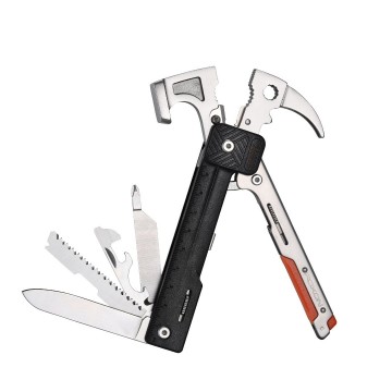 Roxon rhino h1 multitool met hamer en firesteel 0