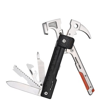 Roxon rhino h1 multitool met hamer en firesteel