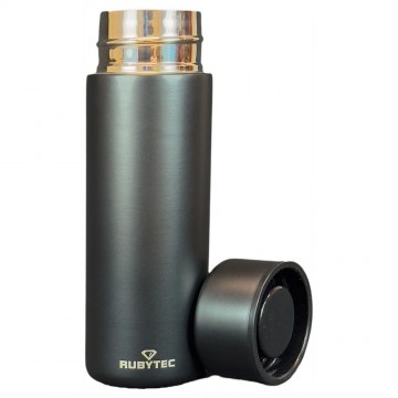 Rubytec shira quickshot 012 l mini thermosfles voor koffie olive zwart 2