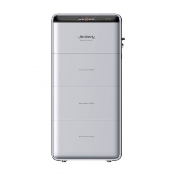 Jackery SolarVault 3 Pro Max AC met 3 uitbreidingsaccu's (afgebeeld met optioneel onderstel)