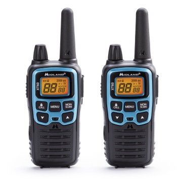 Set van 2 midland xt60 pmr446 portofoons