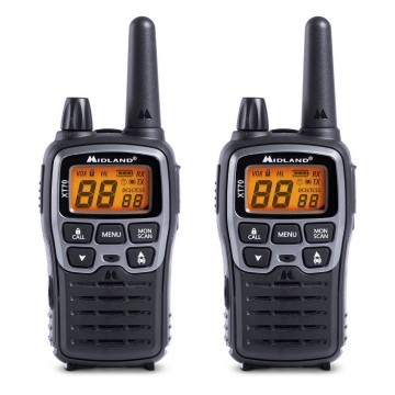 Set van 2 midland xt70 pmr446 portofoons