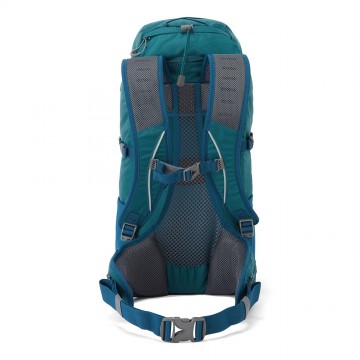 Sprayway akka 30l rugzak  backpack lyons blue blauw achterkant