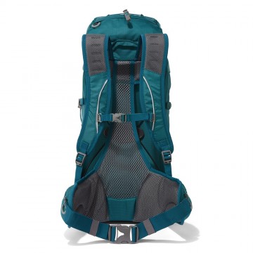 Sprayway akka 45l rugzak  backpack lyons blue blauw achterkant