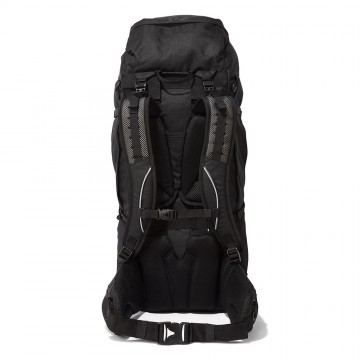 Sprayway kebnekaise 70l rugzak  backpack zwart achterkant