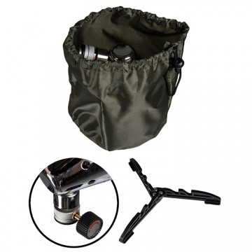 Straalkacheltje voor gascartridges 1 2 kw 2