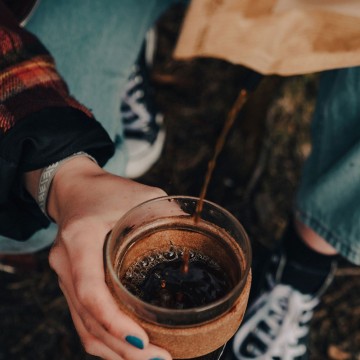 The brew company coffeebrewer koffie brouwset voor onderweg lifestyle 3