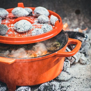 The windmill dutch oven  gietijzeren braadpan 45 qt limited edition geemailleerd 5