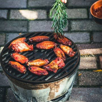 The windmill gietijzeren grillrooster voor camp stove 4