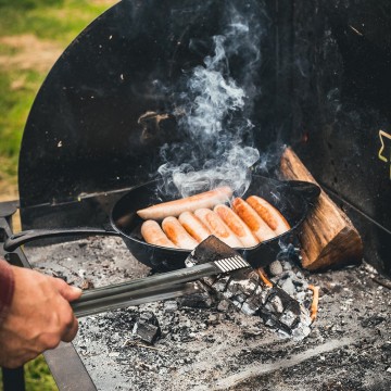 The windmill skillet  gietijzeren koekenpan lifestyle