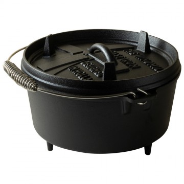 The windmill starter set met oa dutch oven skillet en barbecuepan 2