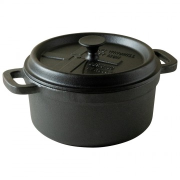 The windmill starter set met oa dutch oven skillet en barbecuepan 3