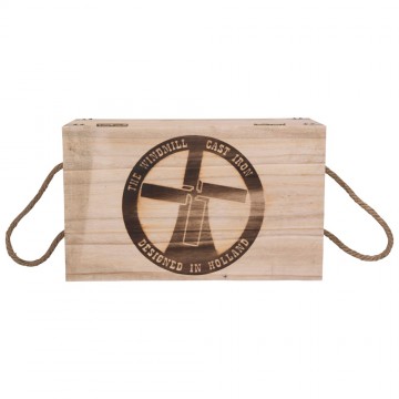 The windmill starter set met oa dutch oven skillet en barbecuepan 8