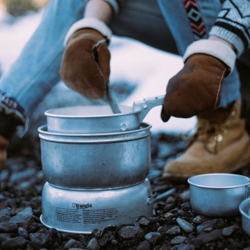 Trangia 25 3 ul kookset  outdoor stove sfeer