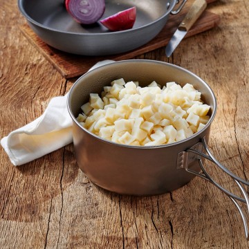 Trekn eat aardappelblokjes in blik 2