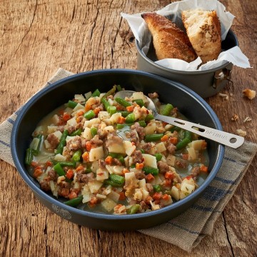 Trekn eat aardappelpannetje met rundvlees en bonen 2 0