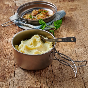 Trekn eat aardappelpuree met melkpoeder in blik 2