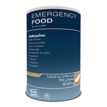 Trekn eat boterpoeder in blik