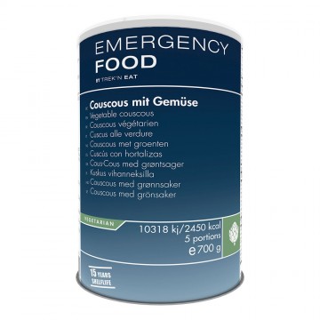 Trekn eat couscous met groenten in blik