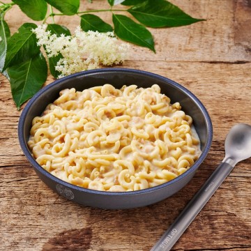 Trekn eat mac n cheese klaargemaakt