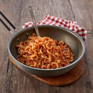 Trekn eat pasta met vegetarische bolognesesaus in blik 2