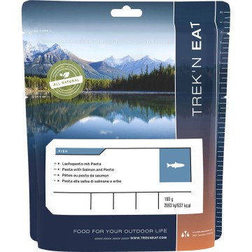 Trekn eat zalm pesto met pasta