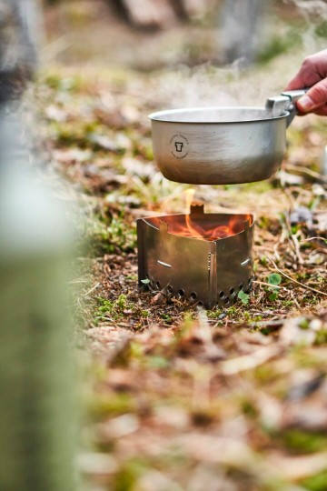 Triangle stove set