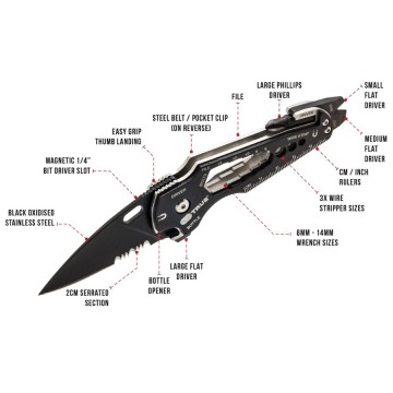 True utility smartknife multitool en zakmes 3