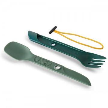 Uco switch spork 3 in 1 bestekset camp green