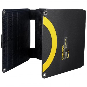 Wakawaka solar 20 opvouwbaar zonnepaneel 20w 2