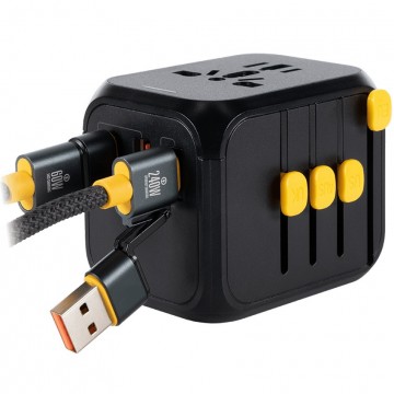 Wakawaka world travelcharger wereldstekker met usb c en usb a 7
