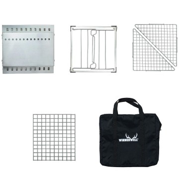 Winnerwell draagbare vuurkorf met secundaire verbranding 3