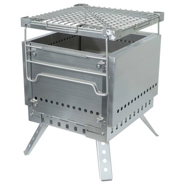 Winnerwell draagbare vuurkorf met secundaire verbranding