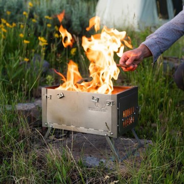 Winnerwell fastfold titanium houtkachel 9