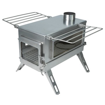 Winnerwell nomad plus double view camping stove rvs houtkachel met externe luchtaanvoer large 3
