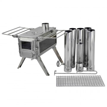 Winnerwell nomad view camping stove rvs houtkachel