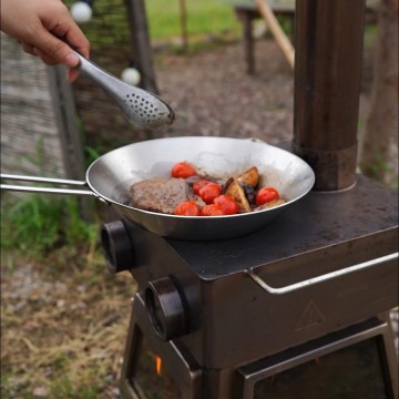 Winnerwell titanium camping diepe skillet  koekenpan 4