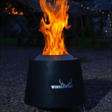 Winnerwell tornado smokeless fire pit rookloze vuurkorf 4