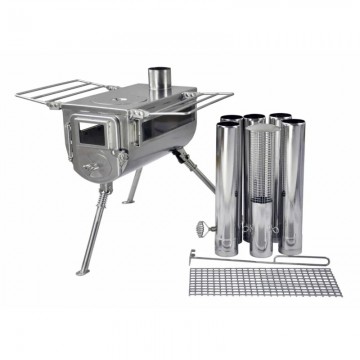 Winnerwell woodlander double view camping stove rvs houtkachel medium 3