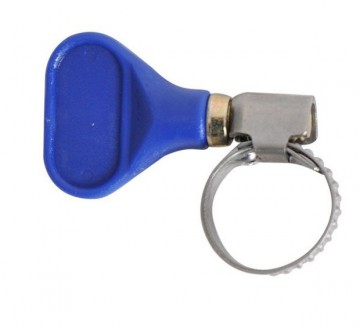 Wormslangklem 8 16 mm met vleugelmoer