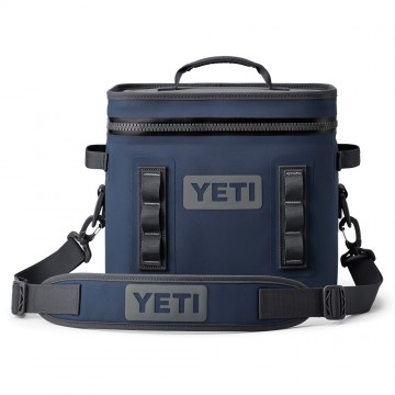 Yeti hopper flip 12 soft cooler koeltas navy blauw