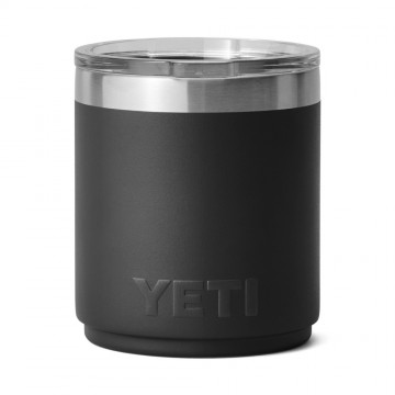 Yeti rambler 10 oz lowball 20 zwart 2