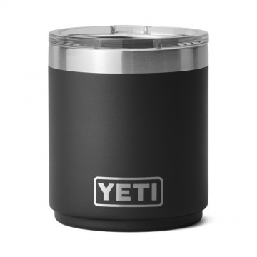 Yeti rambler 10 oz lowball 20 zwart